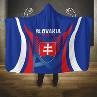 Slovakia 2024 Football Hooded Blanket Slovenska Sokoli