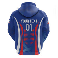 Custom Slovakia 2024 Football Hoodie Slovenska Sokoli - Wonder Print Shop