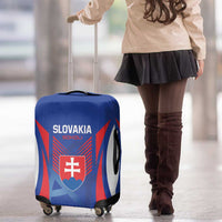 Slovakia 2024 Football Luggage Cover Slovenska Sokoli - Wonder Print Shop