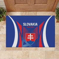 Slovakia 2024 Football Rubber Doormat Slovenska Sokoli - Wonder Print Shop