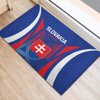 Slovakia 2024 Football Rubber Doormat Slovenska Sokoli - Wonder Print Shop