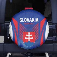 Slovakia 2024 Football Spare Tire Cover Slovenska Sokoli - Wonder Print Shop