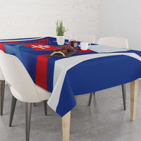 Slovakia 2024 Football Tablecloth Slovenska Sokoli - Wonder Print Shop