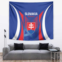 Slovakia 2024 Football Tapestry Slovenska Sokoli - Wonder Print Shop