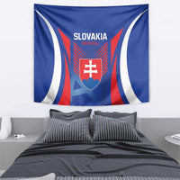 Slovakia 2024 Football Tapestry Slovenska Sokoli - Wonder Print Shop
