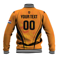 Custom Holland 2026 World Football Baseball Jacket Oranje Go Champions