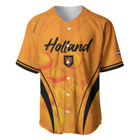 Custom Holland 2026 World Football Baseball Jersey Oranje Go Champions