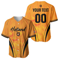 Custom Holland 2026 World Football Baseball Jersey Oranje Go Champions
