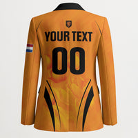 Custom Holland 2026 World Football Blazer Oranje Go Champions