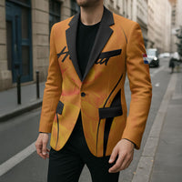 Custom Holland 2026 World Football Blazer Oranje Go Champions