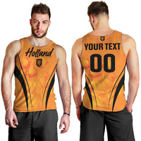Custom Holland 2026 World Football Men Tank Top Oranje Go Champions