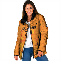 Custom Holland 2026 World Football Padded Jacket Oranje Go Champions