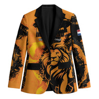Custom Nederland 2026 World Football Blazer Oranje Lions Go Champions