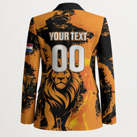 Custom Nederland 2026 World Football Blazer Oranje Lions Go Champions