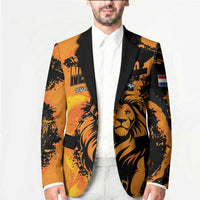 Custom Nederland 2026 World Football Blazer Oranje Lions Go Champions