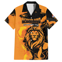 Custom Nederland 2026 World Football Hawaiian Shirt Oranje Lions Go Champions