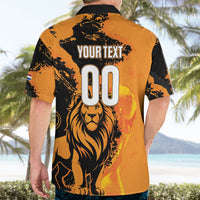 Custom Nederland 2026 World Football Hawaiian Shirt Oranje Lions Go Champions