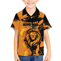 Custom Nederland 2026 World Football Hawaiian Shirt Oranje Lions Go Champions