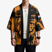 Custom Nederland 2026 World Football Kimono Oranje Lions Go Champions