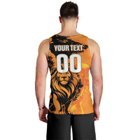 Custom Nederland 2026 World Football Men Tank Top Oranje Lions Go Champions