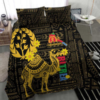 Enkutatash Eritrea New Year Bedding Set Eritrean Camel African Pattern - Wonder Print Shop