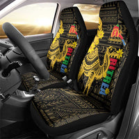Enkutatash Eritrea New Year Car Seat Cover Eritrean Camel African Pattern - Wonder Print Shop