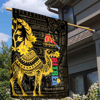 Enkutatash Eritrea New Year Garden Flag Eritrean Camel African Pattern - Wonder Print Shop