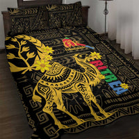 Enkutatash Eritrea New Year Quilt Bed Set Eritrean Camel African Pattern - Wonder Print Shop