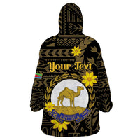 Enkutatash Eritrea New Year Wearable Blanket Hoodie Eritrean Camel African Pattern - Wonder Print Shop