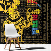 Enkutatash Eritrea New Year Window Curtain Eritrean Camel African Pattern - Wonder Print Shop