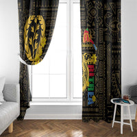 Enkutatash Eritrea New Year Window Curtain Eritrean Camel African Pattern - Wonder Print Shop