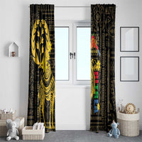 Enkutatash Eritrea New Year Window Curtain Eritrean Camel African Pattern - Wonder Print Shop