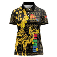 Enkutatash Eritrea New Year Women Polo Shirt Eritrean Camel African Pattern - Wonder Print Shop