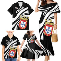 Ceuta Day Family Matching Mermaid Dress and Hawaiian Shirt Dia de Ceuta 2024 - Wonder Print Shop