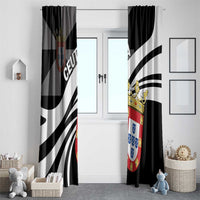 Ceuta Day Window Curtain Dia de Ceuta 2024 - Wonder Print Shop