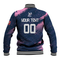 Custom Rugby Bermuda Baseball Jacket Our Team Go Champions - Wonder Print Shop