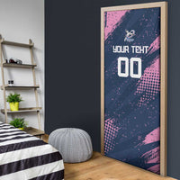 Custom Rugby Bermuda Door Cover Our Team Go Champions - Wonder Print Shop