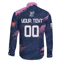 Custom Rugby Bermuda Family Matching Off Shoulder Short Dress and Hawaiian Shirt Our Team Go Champions - Wonder Print Shop