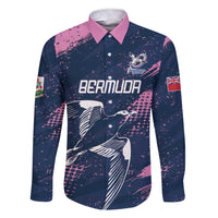 Custom Rugby Bermuda Family Matching Short Sleeve Bodycon Dress and Hawaiian Shirt Our Team Go Champions - Wonder Print Shop