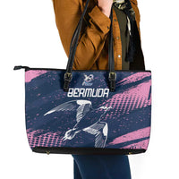 Rugby Bermuda Leather Tote Bag Our Team Go Champions - Wonder Print Shop