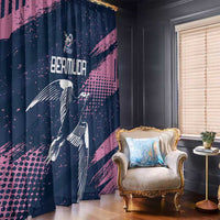 Rugby Bermuda Window Curtain Our Team Go Champions - Wonder Print Shop