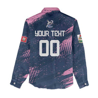 Custom Rugby Bermuda Women Casual Shirt Our Team Go Champions - Wonder Print Shop