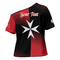 Personalised Malta Jum l-Indipendenza Cross Shoulder Shirt September 21st