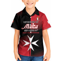 Personalised Malta Jum l-Indipendenza Kid Hawaiian Shirt September 21st