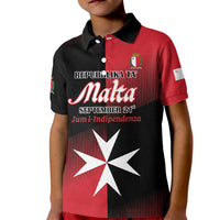Personalised Malta Jum l-Indipendenza Kid Polo Shirt September 21st