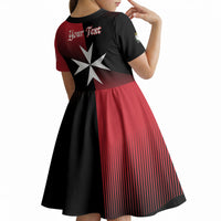 Personalised Malta Jum l-Indipendenza Kid Short Sleeve Dress September 21st