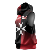 Personalised Malta Jum l-Indipendenza Sleeveless Hoodie September 21st