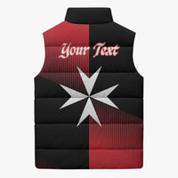 Personalised Malta Jum l-Indipendenza Sleeveless Puffer Jacket September 21st
