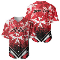 Personalised Repubblika ta Malta Baseball Jersey Dynamic Style