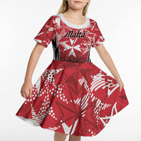 Personalised Repubblika ta Malta Kid Short Sleeve Dress Dynamic Style